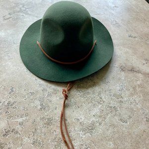 Will and Bear Woodley Green Hat Large Women's